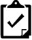 Final Walk-through Clip Board Icon