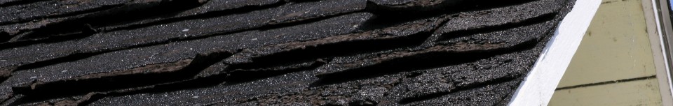 damaged roof shingles