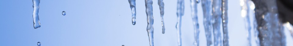 icicles glinting in the sun